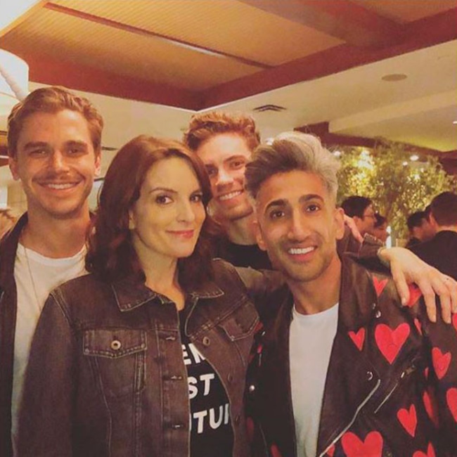 Queer Eye, Antoni Porowski, Tan France, Tina Fey
